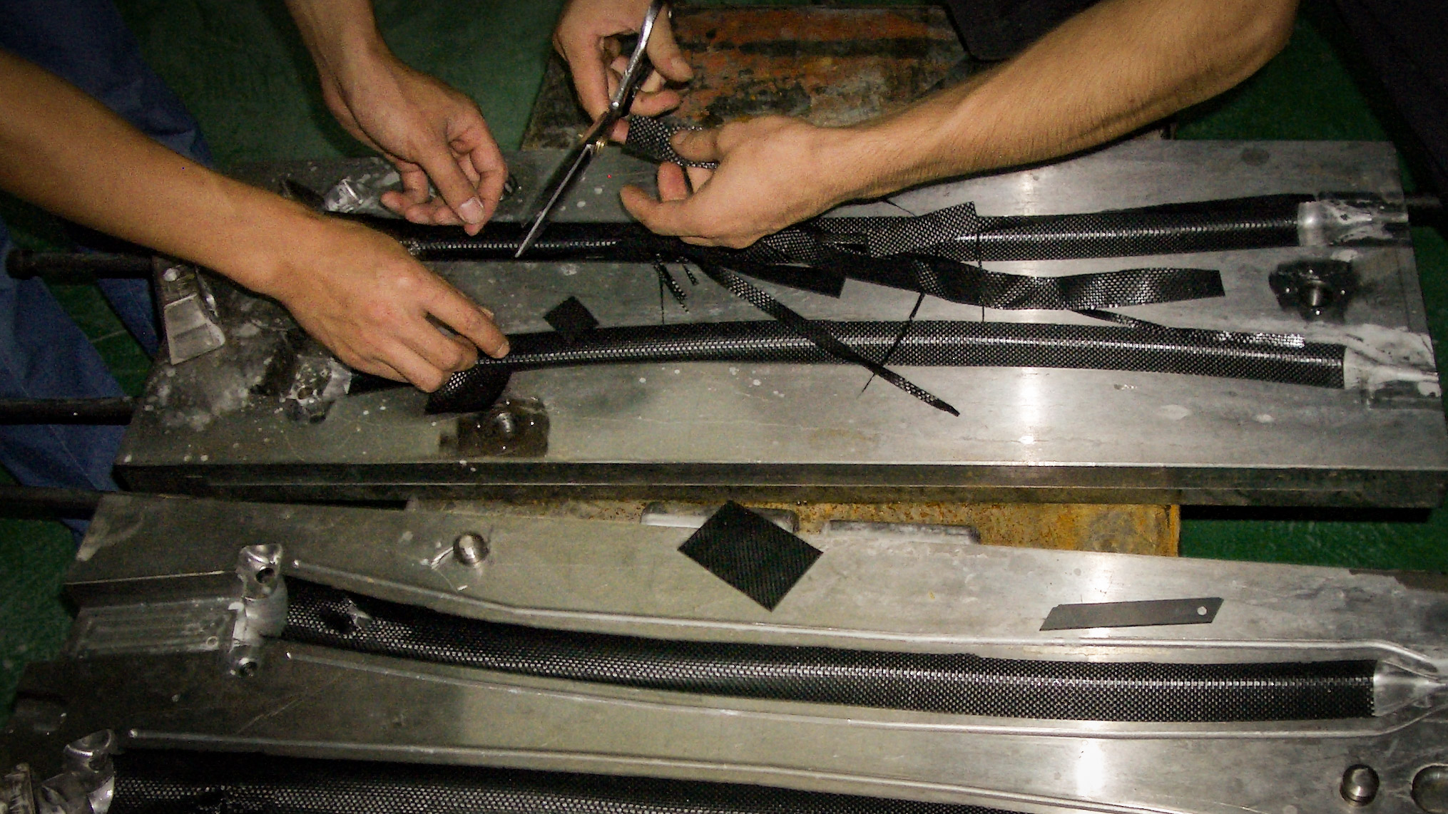 Seven's full carbon full custom frame work