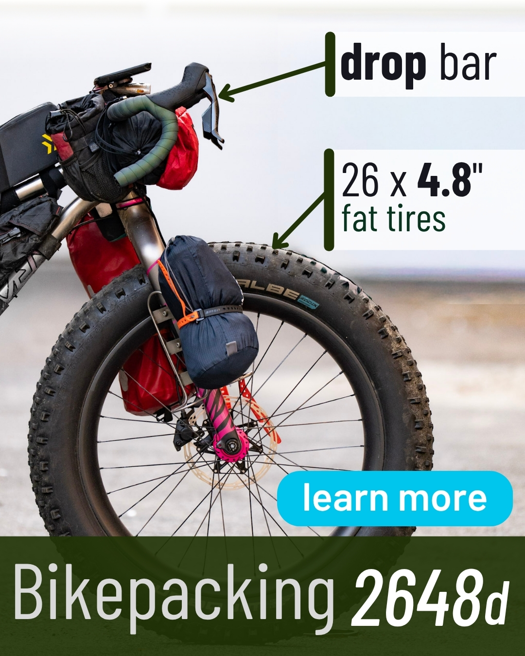 bikepacking fat drop bar