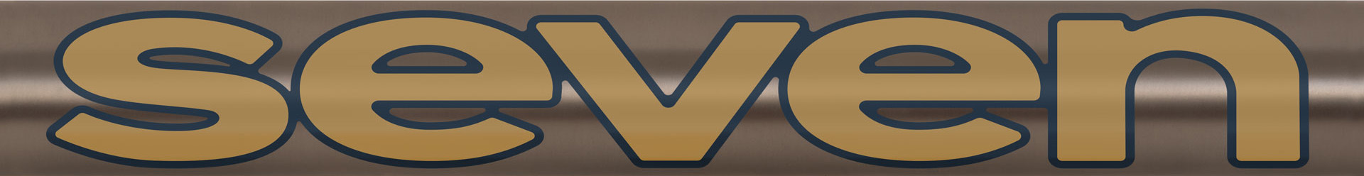 unified down tube graphic in Bronze, Evening Sky outline