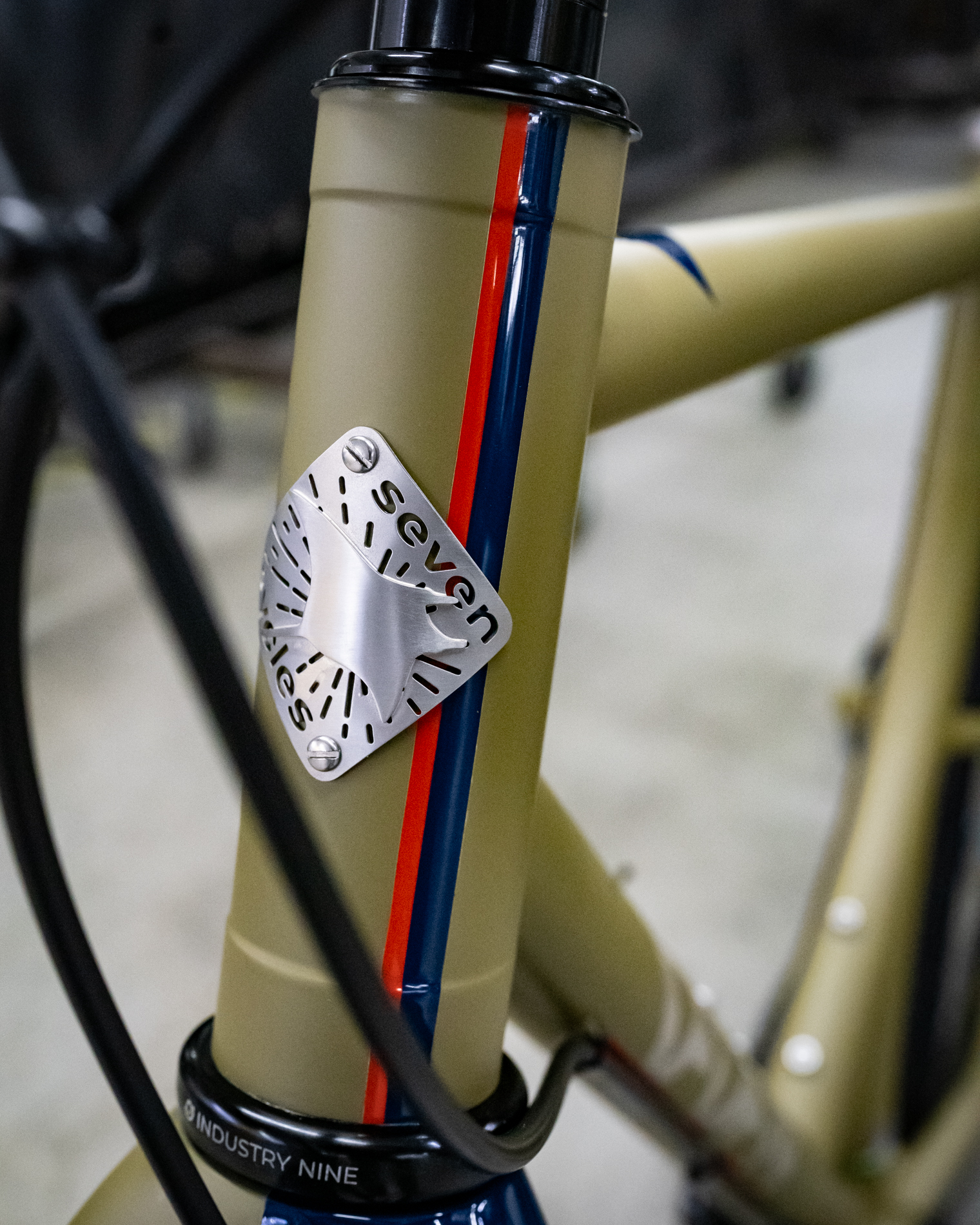 MantaRay head tube badge