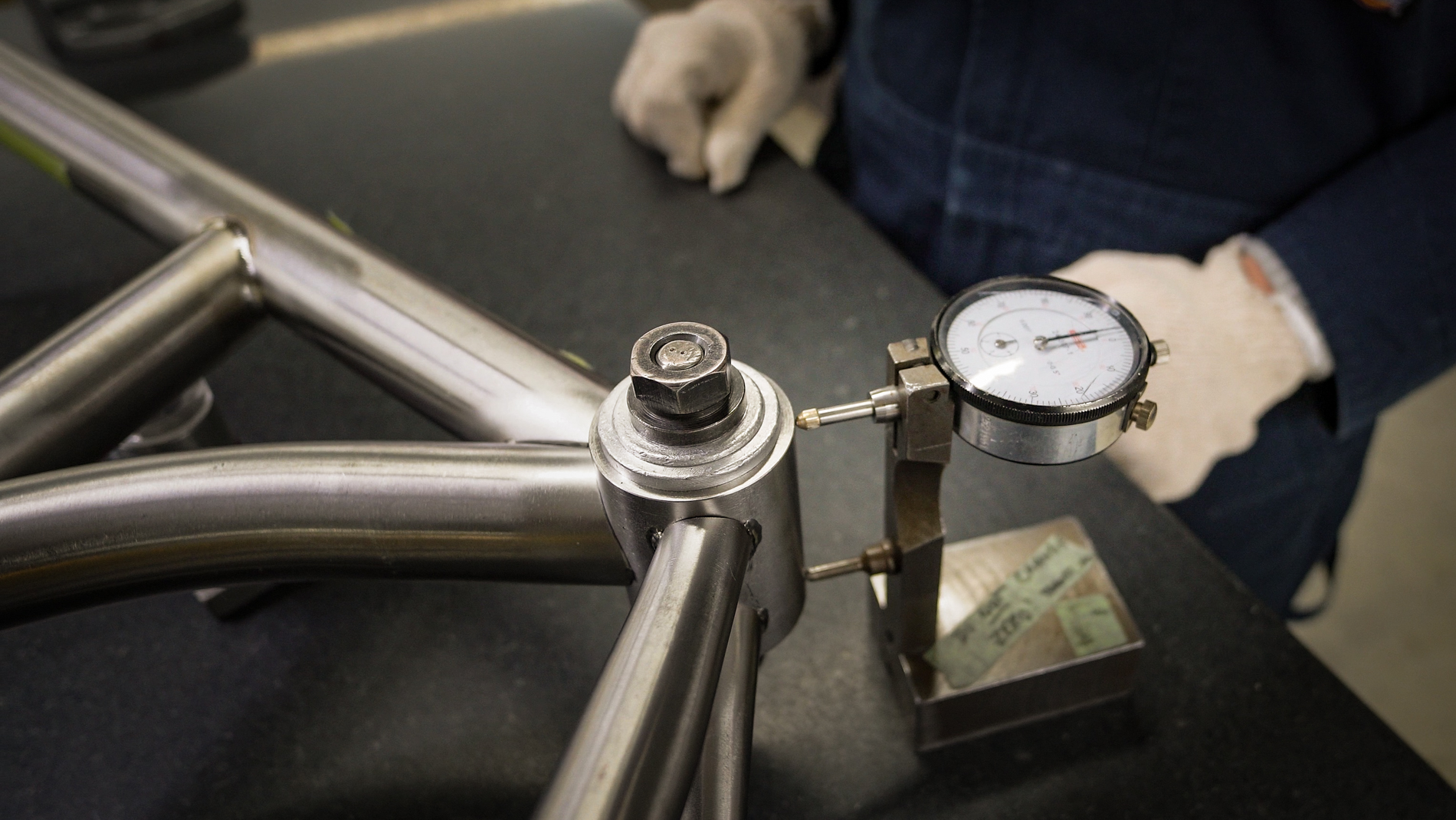 MantaRay BB alignment of 0.001∈