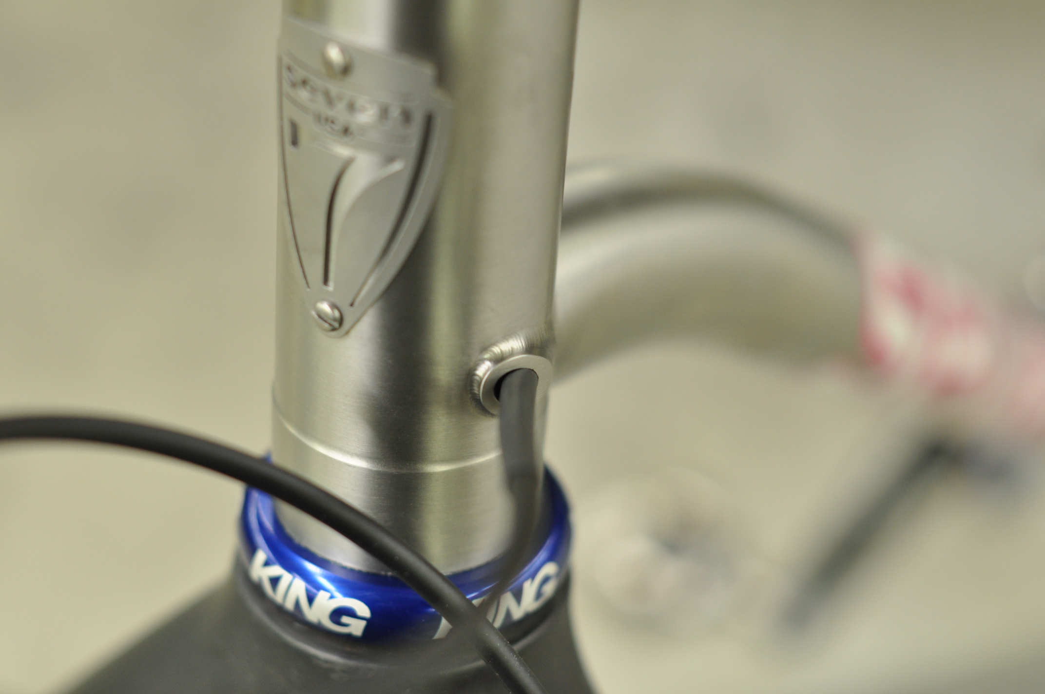 internal routing head tube single ht fat